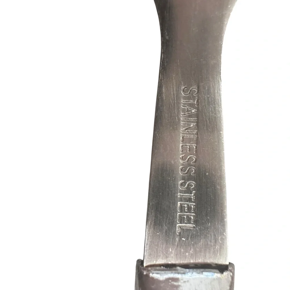 Washington Forge‎ Mardi Gras Red Handle Stainless Steel Soup Spoon Set of 4